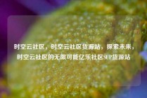 时空云社区，时空云社区货源站，探索未来，时空云社区的无限可能亿乐社区SUP货源站